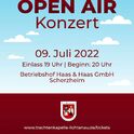 Open Air Konzert der Trachtenkapelle Lichtenau am Samstag, 09.07.2022