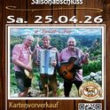 d´Laudl´s Trio  |  Saisonabschluss  |  am Samstag, 25.04.2026